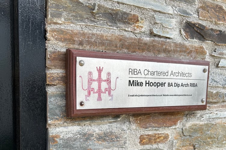 Tavistock architect Mike Hooper has been struck off.