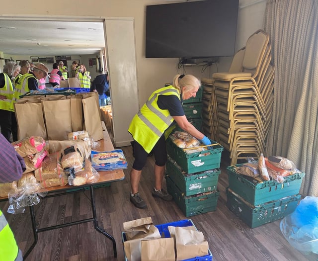 Okehampton food pop-up raises vital funds for surplus food charity