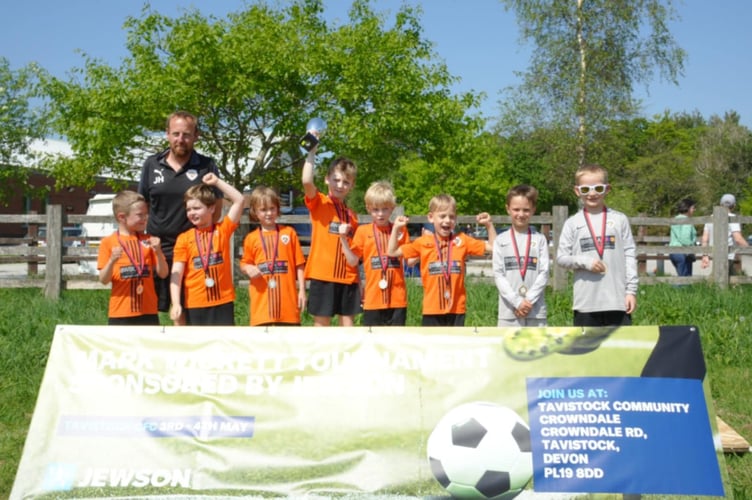 Mark Wickett memorial tournament - Activate U8s runners-up. Picture by Nadine Lamb. 