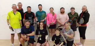 Kieran conquers squash club competition
