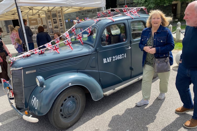 RAF Harrowbeer 1940s Weekend organisers welcome everyone to Tavistock's VE Day celebrations today.