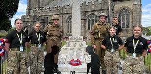VE 80 Day celebrated in Callington with church service and blessing 