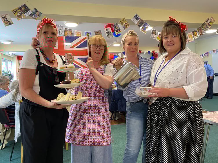Volunteers and staff were dressed as land girls for a 1940s singalong at Tavistock Area Support Services (TASS) to mark VE Day 80.