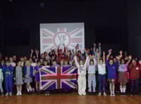 LISTEN: Tavistock schoolchildren's VE Day 80 song