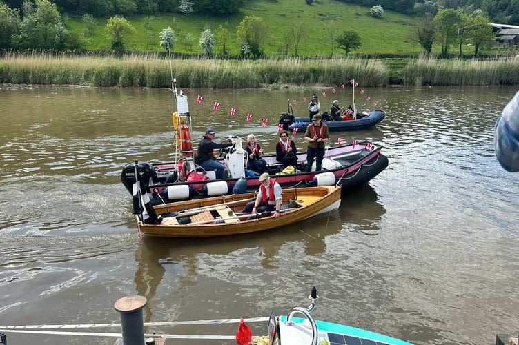 The conditions were ideal for the first day of the two-day rowing challenge with the explorer celebrating his 89th Birthday. (Picture: Denise Taylor)