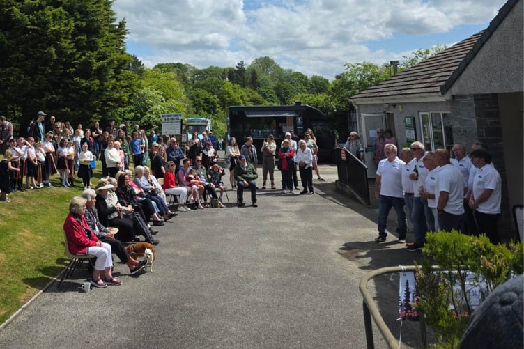 The Harrowbarrow and Metherell social committee organised a selection of music for their May Day including local shanty group The Wassons. (Picture: Rob Schnepp)