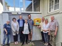 Lifesaving defibrillator installed in Belstone