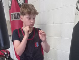 Tavistock boxer Axel impresses