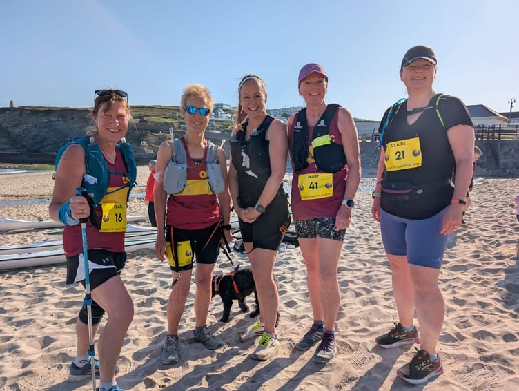 Members of Okehampton Running Club took part in the Copper Trail on the north Cornwall coast.