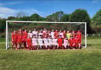 Tavistock football match tribute