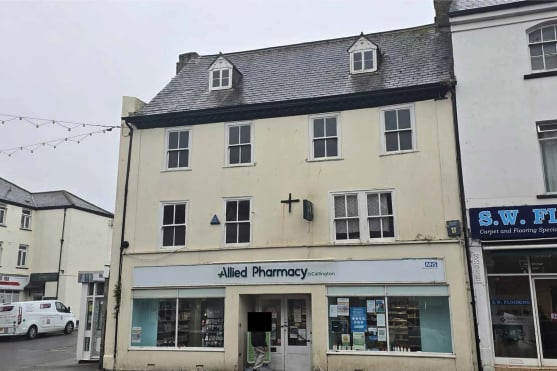 Permission is being sought to convert three levels of the grade II listed building on the corner of New Road and Fore Street to six self-build and custom build flats. (Picture: Heritage Impact Assessment_Nathan Goss Conservation)