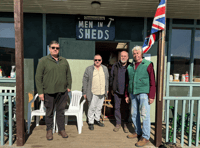 Okehampton Men in Sheds off to Bideford Soapbox Derby
