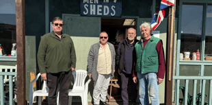 Okehampton Men in Sheds off to Bideford Soapbox Derby