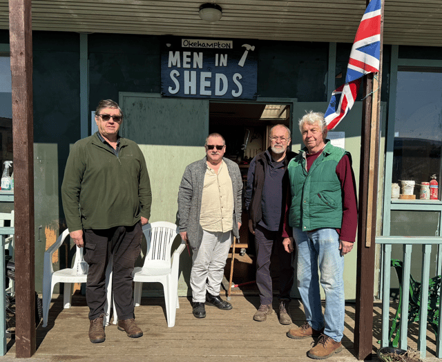 Okehampton Men in Sheds suffer break in