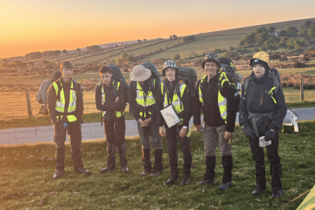 Sturminster Newton Expedition Group received the Moor Boots grant.