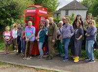 Mary Tavy celebrates official opening of red phone box museum  