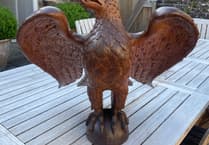 Stolen lectern eagle returned to Yelverton church