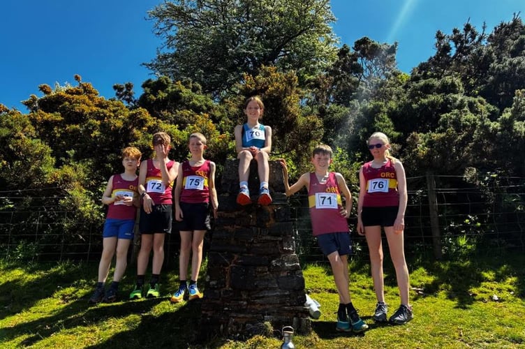 ORC juniors at Meldon Madness
