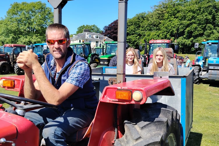 Yelverton Family Fun day and tractor run.