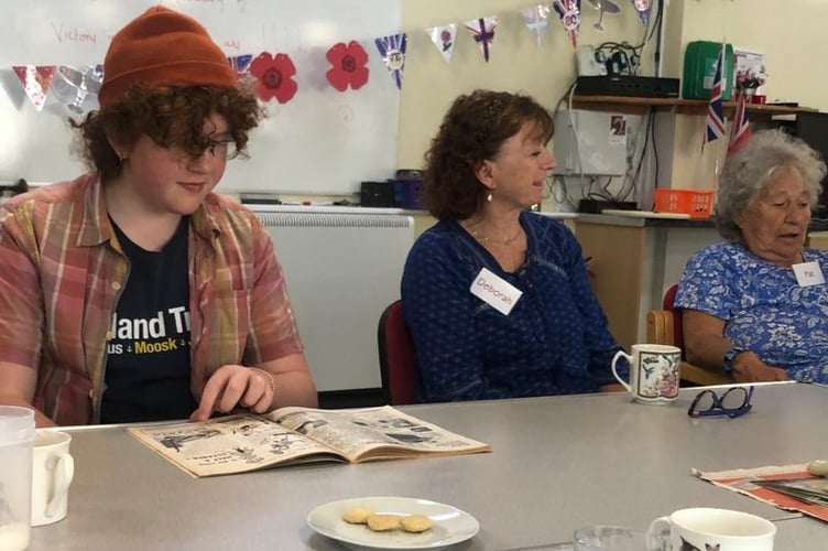 Tavistock Memory Cafe and Tavistock Youth Cafe increasing understanding of their different challenges. 