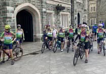 Tavistock cyclists pedalling for friend