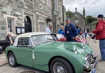 Tavistock classic car rally draws crowds