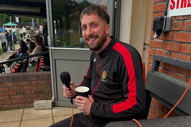 Louis Ormston was Manager of Tavistock AFC Development Squad before forming Tavistock Football Development Centre with Co-Directors Michelle Fitzsimmons and William Dyer. (Picture: Tavistock Football Development Centre)
