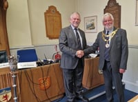 New town mayor is ex-naval officer 
