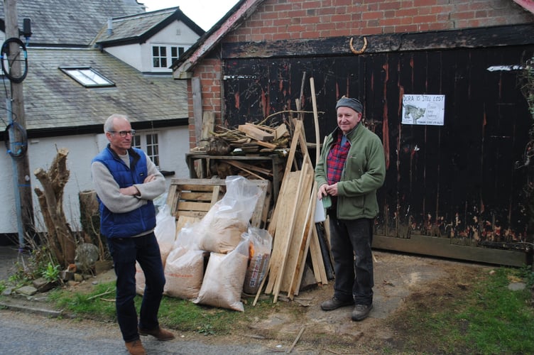 The Together Benches design team, Tom (L) & Mark (R).