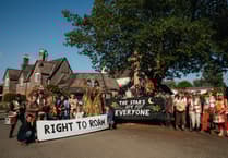Haytor rally for Right to Roam rights