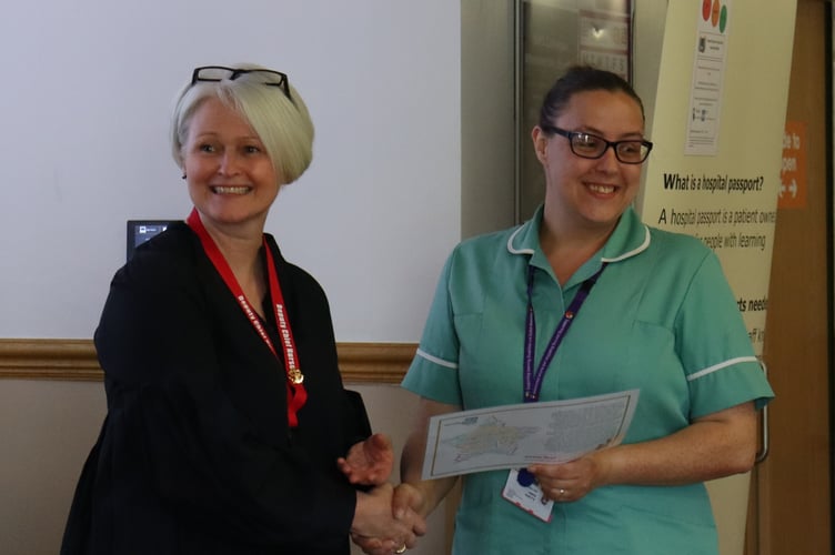 Derriford Hospital hosts its staff learning disability and autism awards which reward improving user experience.