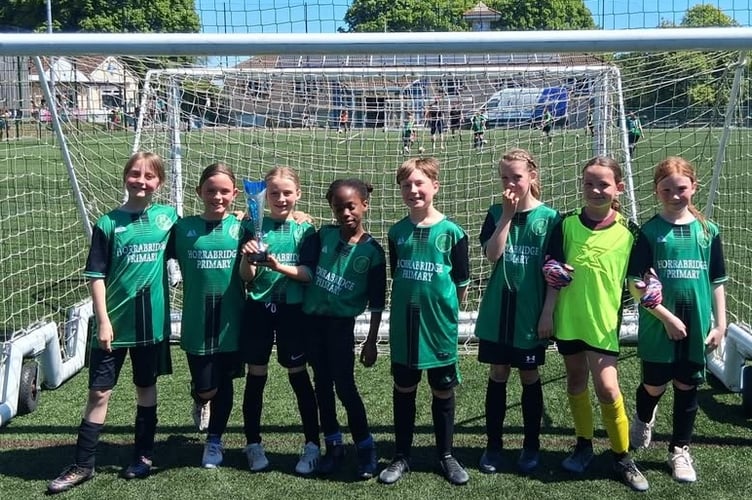 Triumphant Horrabridge Primary year 5/6 are the best footballers of their age in Devon.