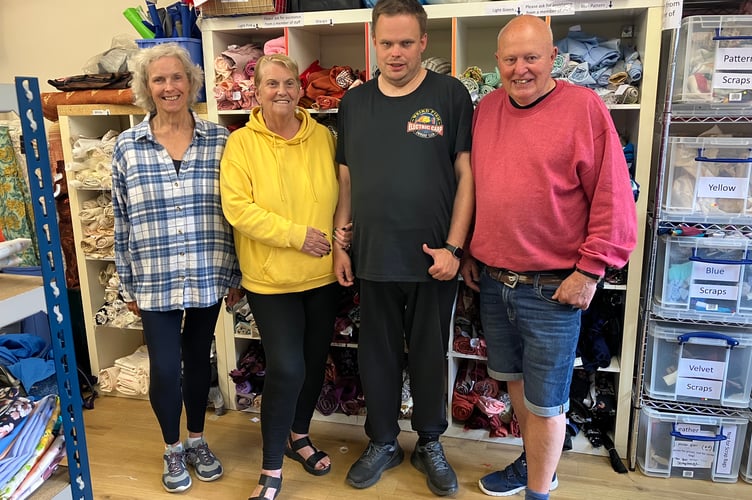 Tavistock Scrapstore's donation to Tavistock Titans