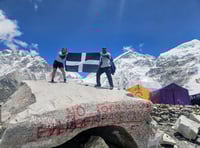  'Gunni boy' raises vital funds with Everest trek