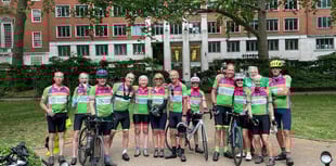  Charity cycle club epic for fellow member