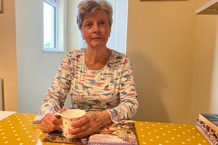Sue Tyack is calling  for users of mobility scooters and two-wheeled scooters to act more responsibly after she was knocked down by one in Tavistock.