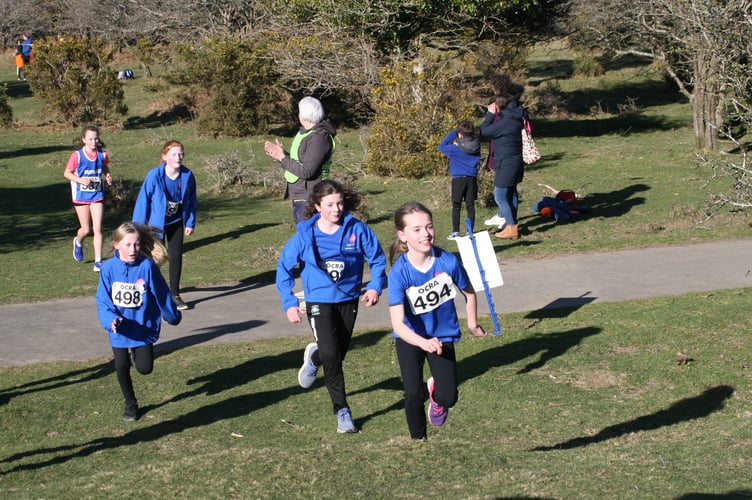 West Devon Primary Schools Cross Country.