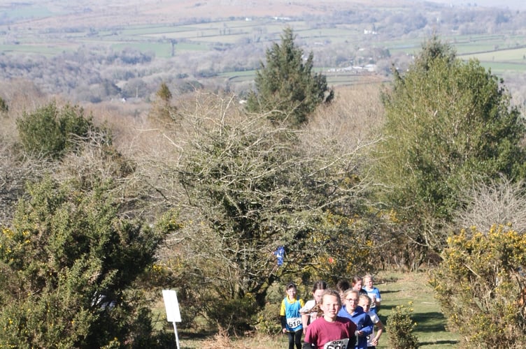West Devon Primary  Schools Cross Country.