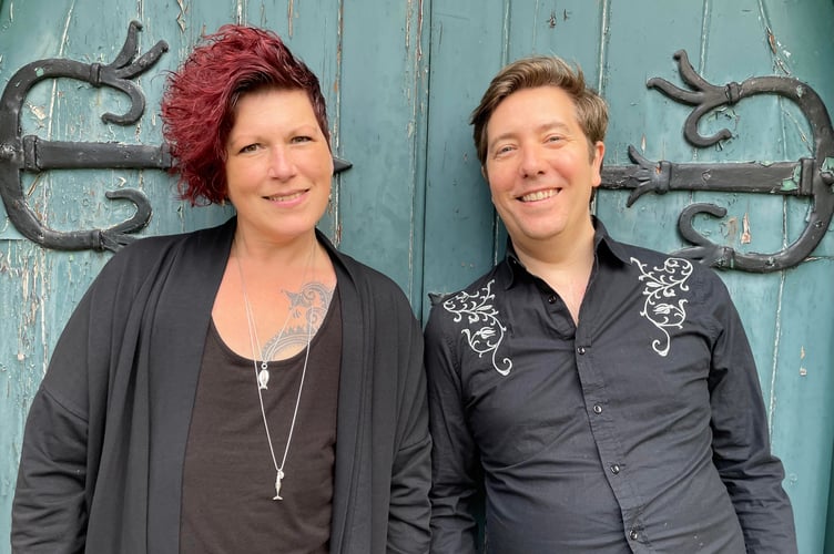 Miranda Sykes and Jim Causley.
