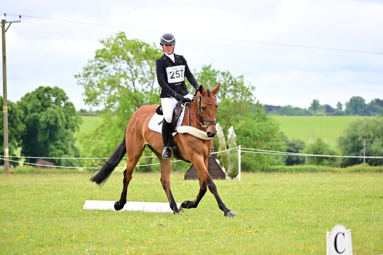 Shebbear College equestrian rider Isobel Thrasher.