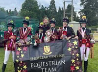 Shebbear College eventers jump to success