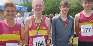 Okehampton runners take on some hills