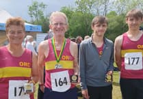 Okehampton runners take on some hills