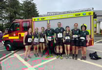 Princetown firefighters' charity race