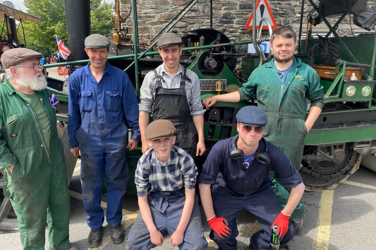 Tavistock Steam Fair - Robey group