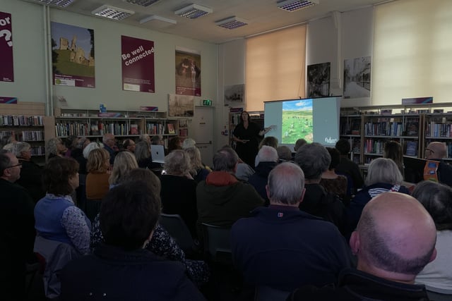  Dartmoor tracks talk at library