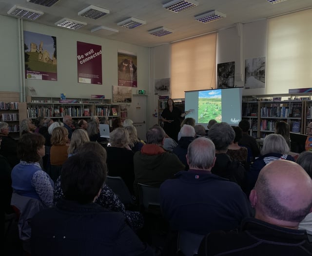  Dartmoor tracks talk at library