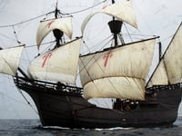Replica historic sailing ship offers guided tours