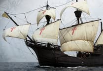 Tours offered of replica sailing ship in Plymouth's Barbican