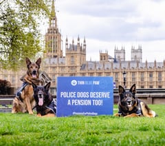No more ruff justice for retired police dogs